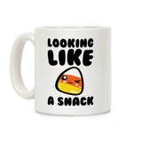 Looking Like A Snack Candy Corn Ceramic Coffee Mug by LookHUMAN