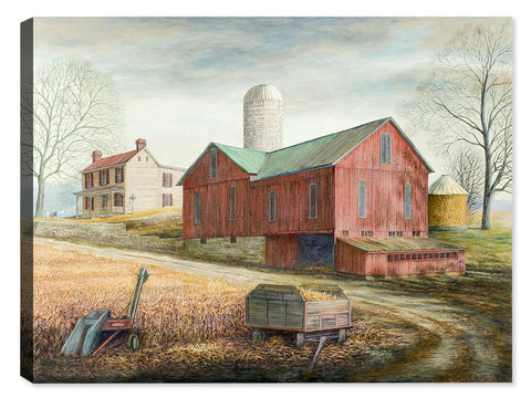 Corn Picker  - Canvas Art